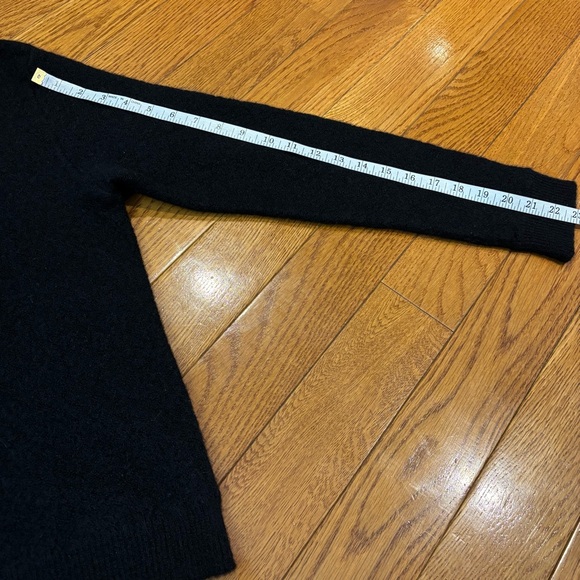 Andean Alpaca Wool Black Sweater - Picture 9 of 11